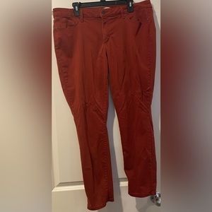 Sonoma Women’s Red Pants